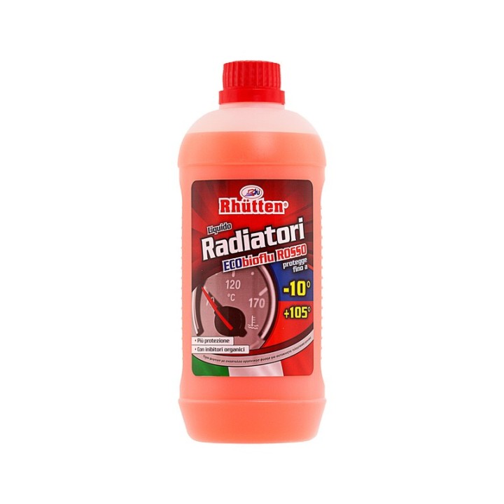RHUTTEN LIQUIDO RADIATORI ROSSO -10C 1 L
