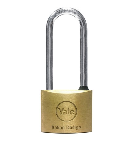 LUCCHETTO RETTANGOLARE ARCO LUNGO mm 40 - G-L KA