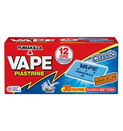 ANTIZANZARE PIASTRINE RICARICA cf da 30 piastrine - classiche