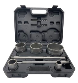 SEGHE A TAZZA PER MULTIMATERIALI set 9 pz