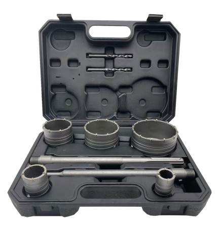 SEGHE A TAZZA PER MULTIMATERIALI set 9 pz