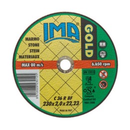 IMA DISCO P/MARMO GOLD PIANO D 230X2,0 MM