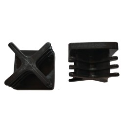 PUNTALE QUADRO ALETTATO mm 60 x 60