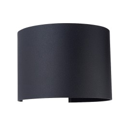 APPLIQUE GANDALF LED NERO 2X5W 4000K IP54