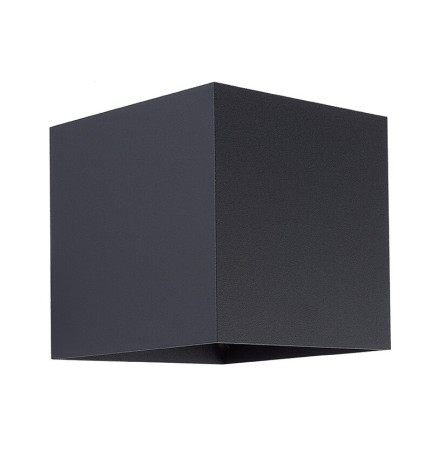 APPLIQUE ALICE LED NERO 2X5W 4000K IP54