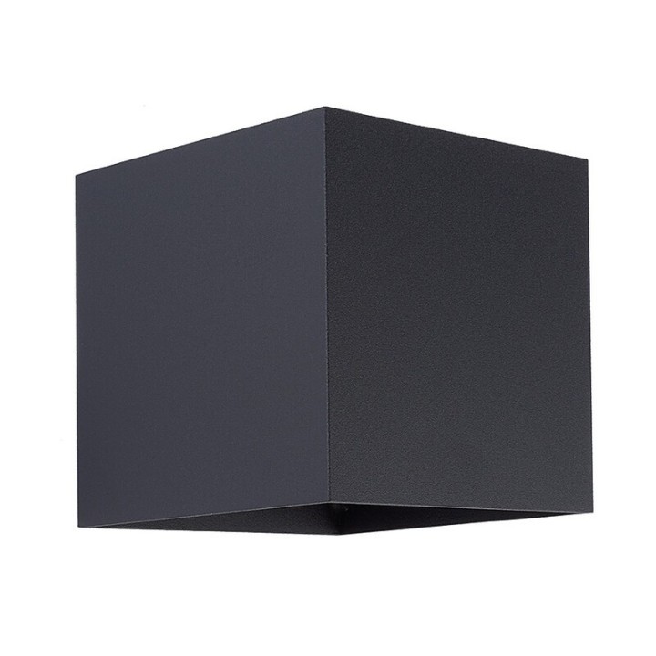 APPLIQUE ALICE LED NERO 2X5W 4000K IP54