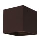 APPLIQUE ALICE LED MARRONE 2X5W 4000K IP54