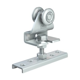 OMGE 1222 CARRELLO A 2 RUOTE D 24 MM PORT 25 KG