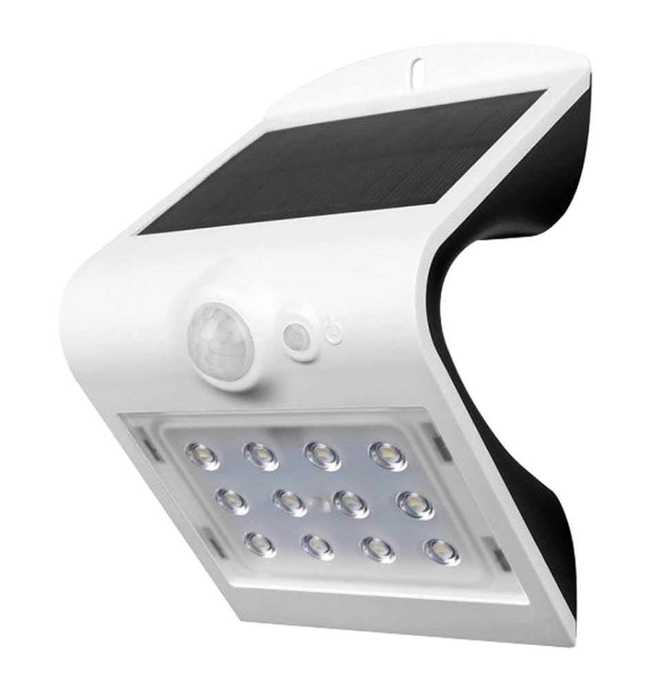 LAMPADA SOLARE DA PARETE 'VT-767' bianca