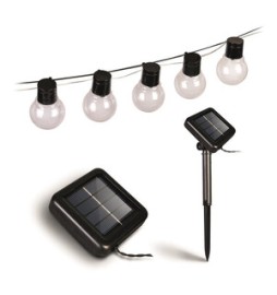CATENA LUMINOSA SOLARE 40 LUCI 10M