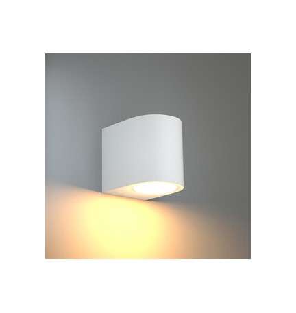 APPLIQUE DRAPION 9X8X7CM BIANCO GU10 1X5W MAX