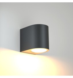 APPLIQUE DRAPION 9X8X7CM NERO GU10 1X5W MAX