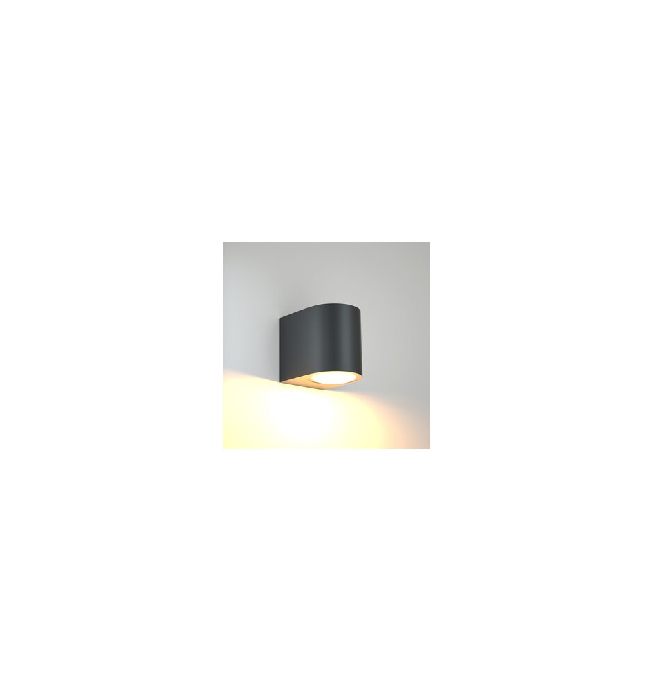 APPLIQUE DRAPION 9X8X7CM NERO GU10 1X5W MAX