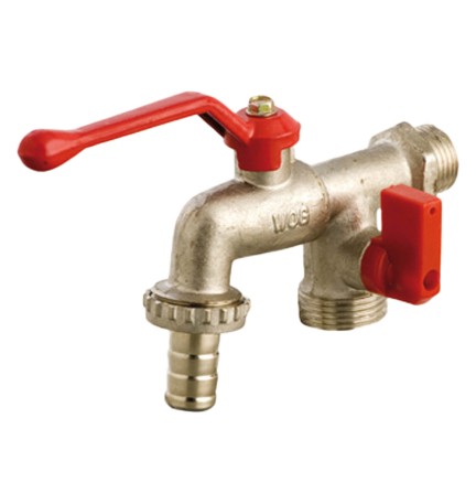 RUBINETTO CON PRESA SUPPLEMENTARE 1/2x3/4