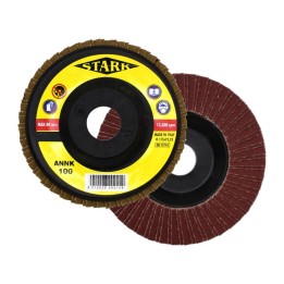 STARK DISCO ABRASIVO LAMELLARE D 115 MM GR 80