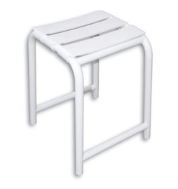 SGABELLO DA BAGNO H. 53 cm Acciaio