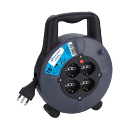 AVVOLGICAVO 10 M SEZ 3X1,5 4BIP SCH+PROT 49026*