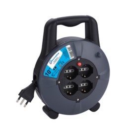 AVVOLGICAVO 10 M SEZ 3X1,5 4BIP SCH+PROT 49026*