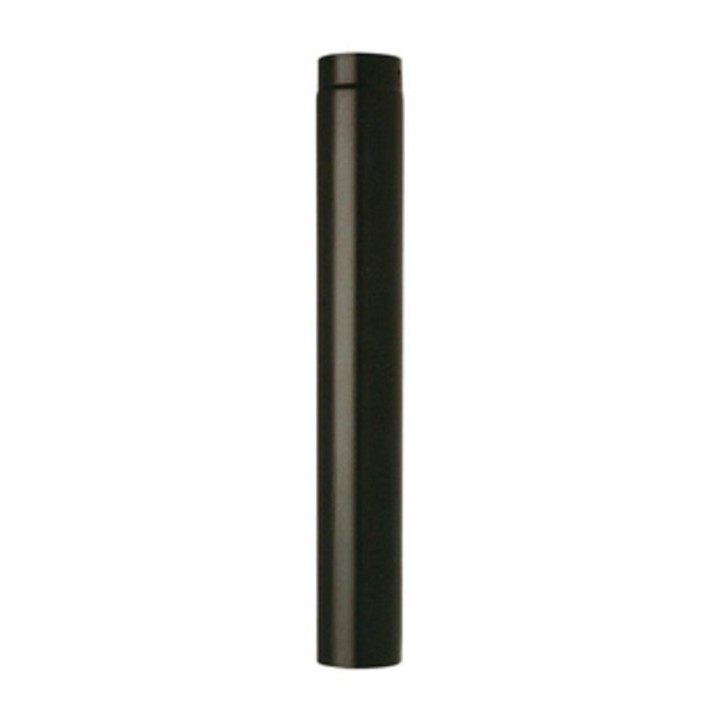 TUBO PLUS PORCELLANATO H 100 CM D 20 CM NERO OPACO