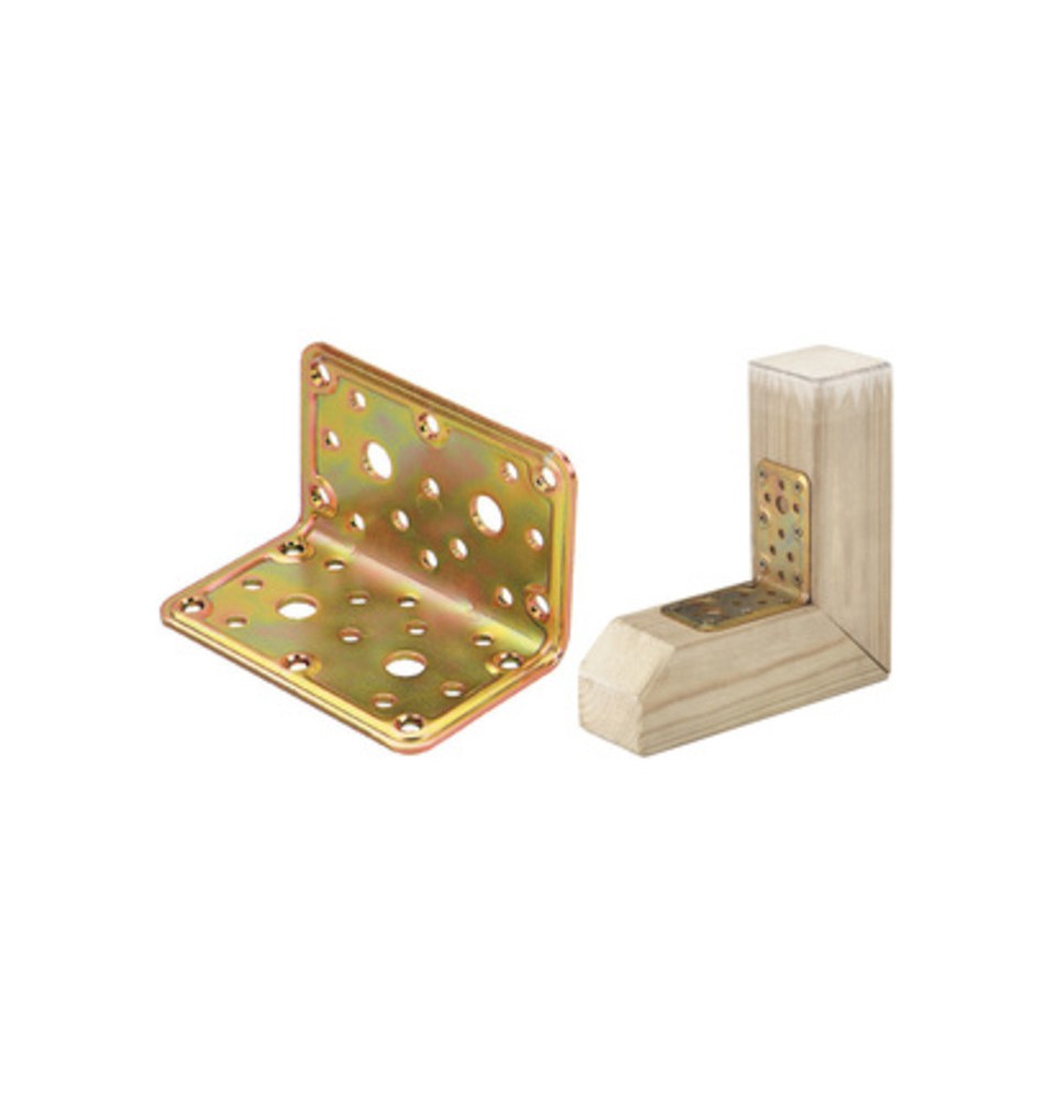 PIASTRA 777 ANGOLARE ACCIAIO TROPIC 100X 40X 40 MM