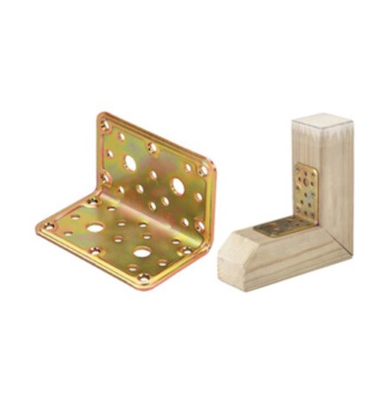 PIASTRA 777 ANGOLARE ACCIAIO TROPIC 100X 40X 40 MM