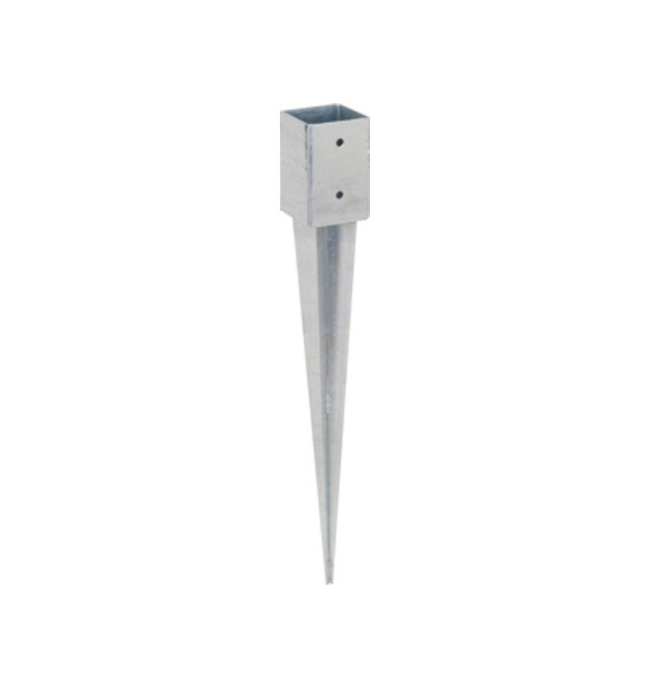 PIASTRA 797 SUPPORTO PILASTRO ZINC FUOCO 71X71X750MM