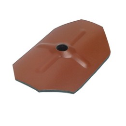RONDELLA OTTAGONALE ACC C/ESPANSO 75X50 ROSSO TEG