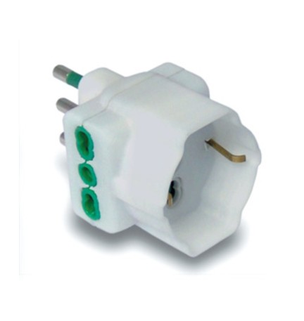FME 82.640 ADATTATORE TRIPLO 16A 2P SCHUKO GARANTI