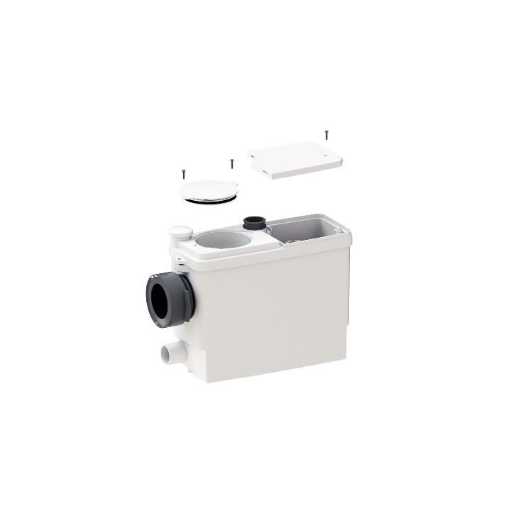 CASSETTA TRITURATRICE SANIPACK PRO UP SANITRIT 4 entrate