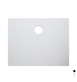 PIATTO DOCCIA H3.6 RETTANGOLARE IN CERAMICA Bianco Opaco cm 80 x 120 H3,6