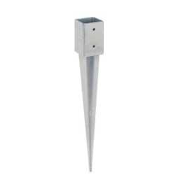 PIASTRA 797 SUPPORTO PILASTRO ZINC FUOCO 91X91X750MM