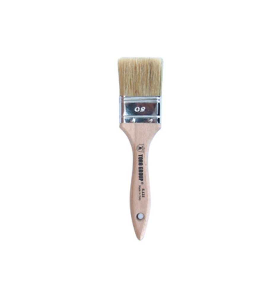 PENNELLESSA BIONDA MANICO LEGNO S.122 50 MM