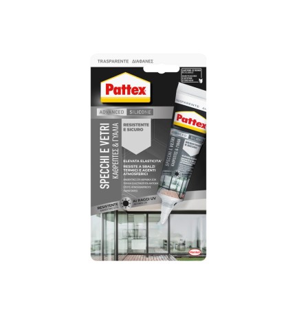 PATTEX SILICONE SPECCHI E VETRI 50 ML