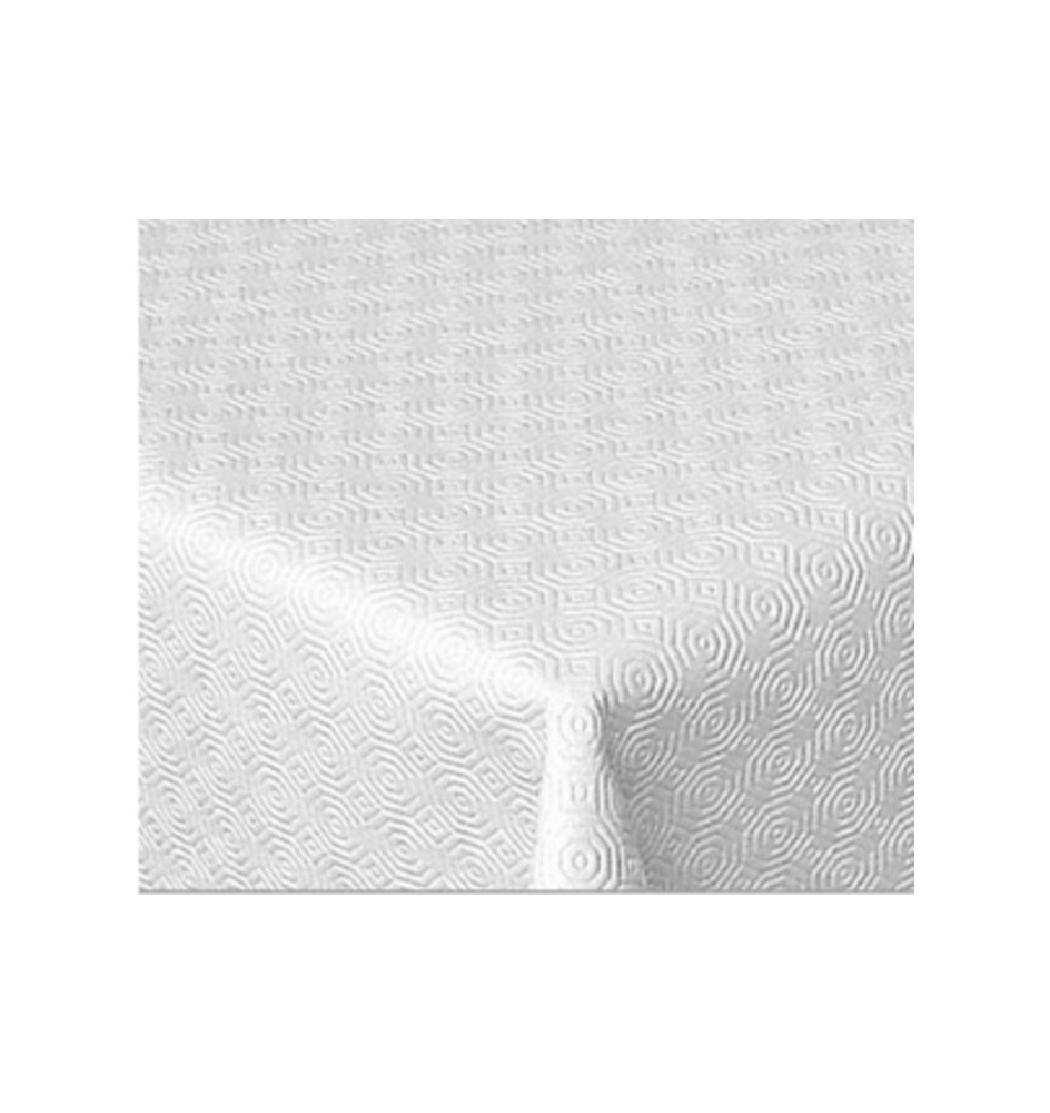 MOLLETTONE P/TAVOLO H 138 CM BIANCO/BIANCO