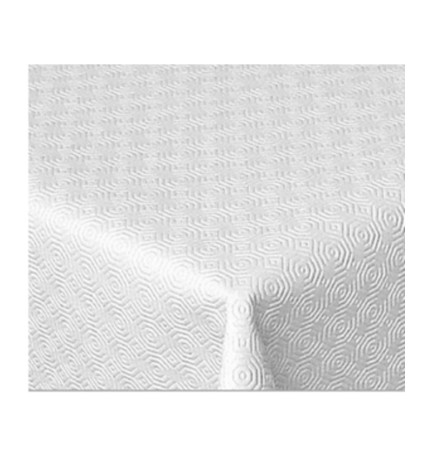 MOLLETTONE P/TAVOLO H 138 CM BIANCO/BIANCO