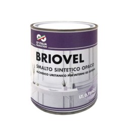 SMALTO BRIOVEL 0,750 L NERO SATINATO
