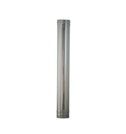 TUBO INOX AISI 304 H 100 CM D 12 CM