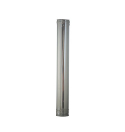 TUBO INOX AISI 304 H 100 CM D 15 CM