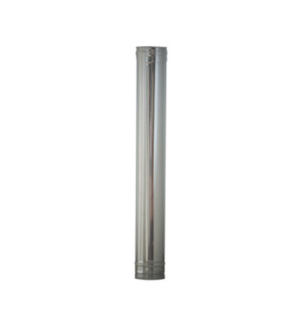 TUBO INOX AISI 304 H 100 CM D 20 CM