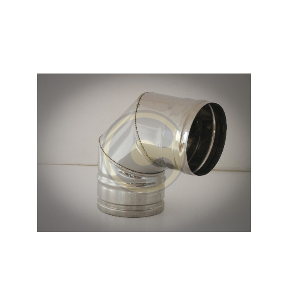 GOMITO INOX AISI 304 90 D 14 CM