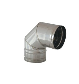 GOMITO INOX AISI 304 90 D 25 CM