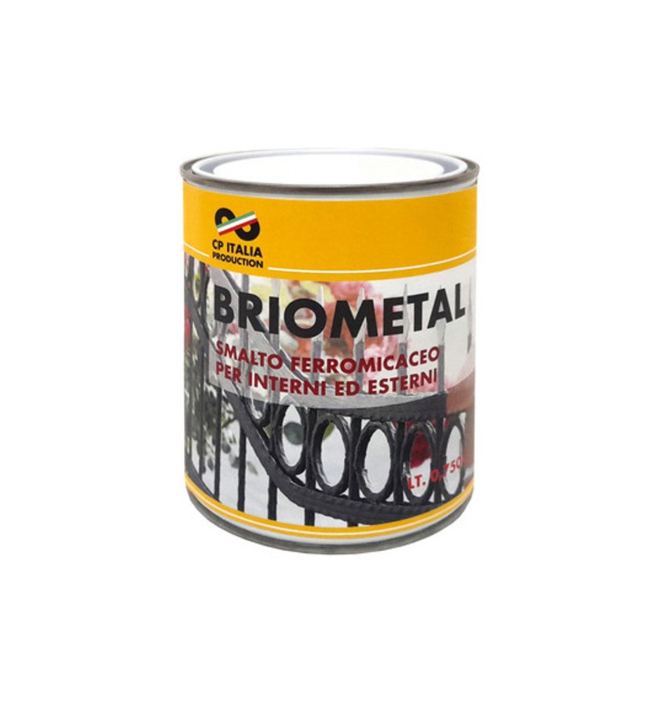 SMALTO MICACEO FINE BRIOMETAL GRIGIO GRAFITE 0,750