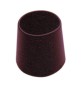 BL SOTTOSEDIA A GOCCIA NERO 30 MM 8 PZ