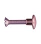 SC VITE P/SEDIA 30 MM OTTONE NICHELATO 12 PZ