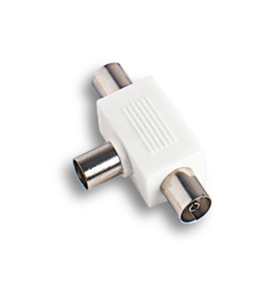 ADATTATORE DOPPIO TV MASCHIO C/2 PRESE