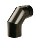 GOMITO PLUS PORCELLANATO 90 D 16 CM NERO OPACO