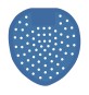 10 PZ FILTRI PER ORINATOI 175X190 Blu