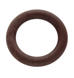 BS ANELLO BASTONE TENDA PLASTICA NOCE 10 PZ