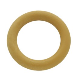 BS ANELLO BASTONE TENDA PLASTICA NATURALE 10 PZ