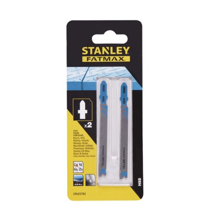 STANLEY STA25792 2 LAME METALLO T/GROSSO ATT T
